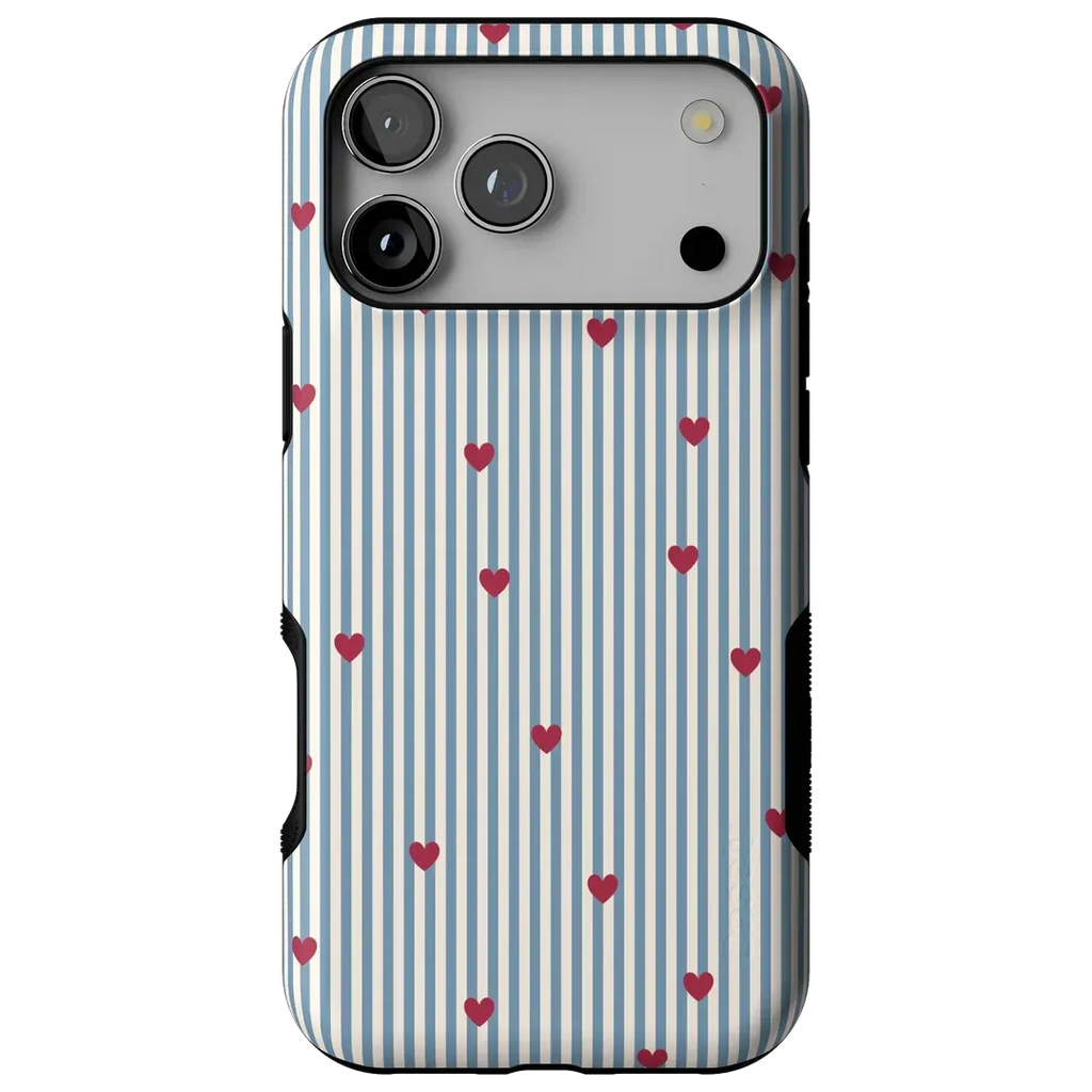 Love Lines | Blue Stripes Case