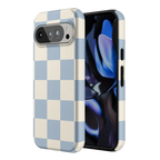 Fit Check | Light Blue Checkerboard Case
