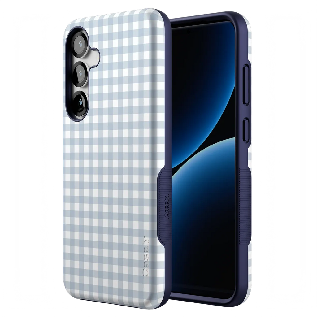 Pastel Picnic | Blue Gingham Case