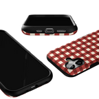 Checked Twice | Red Plaid Case