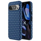 On the Dot | Navy Polka Dot Case