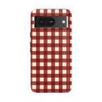 Checked Twice | Red Plaid Case