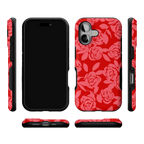 Final Rose | Red & Pink Floral Case