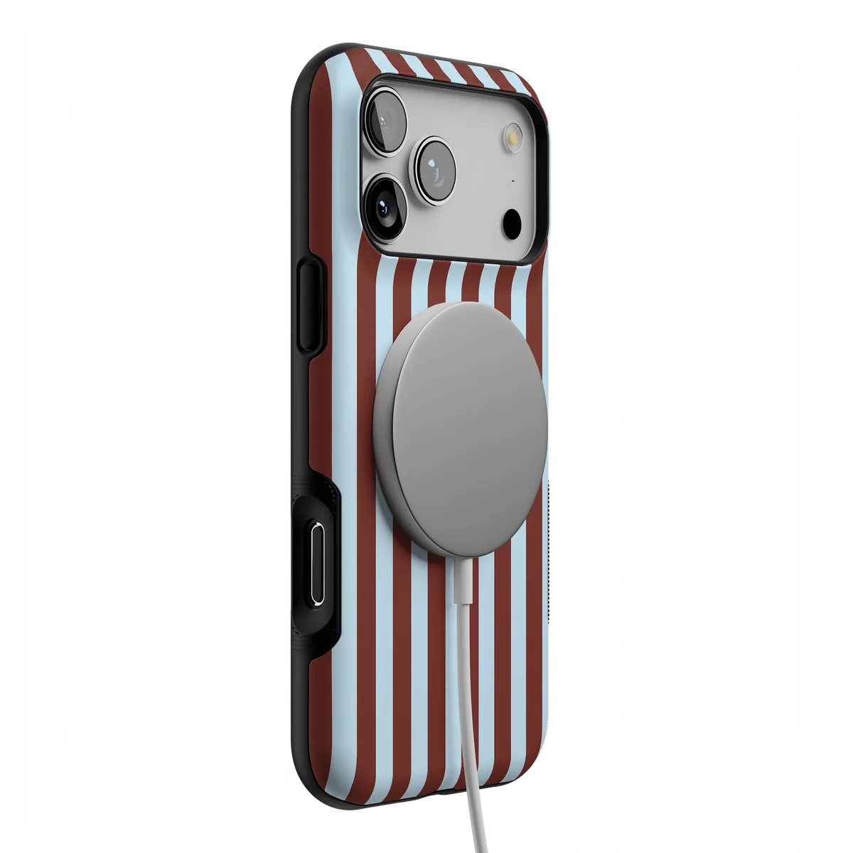 Sunday in Brooklyn | Blue Stripes Case