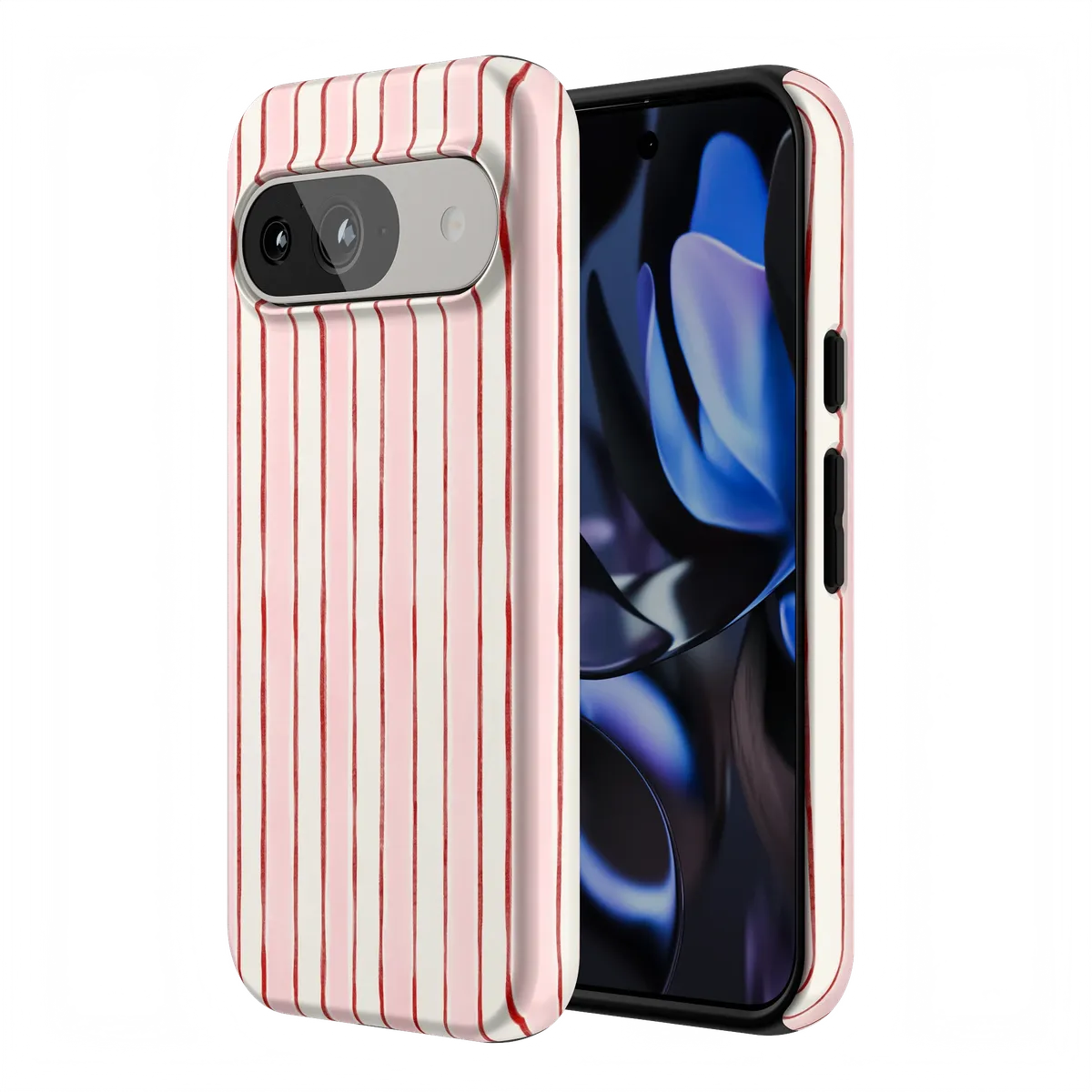 Pretty in Pastel | Blush Stripes Case