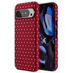 On the Dot | Maroon Polka Dot Case