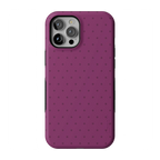 On the Dot | Plum Polka Dot Case