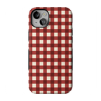 Checked Twice | Red Plaid Case