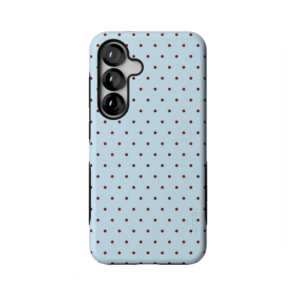 On the Dot | Blue Polka Dot Case