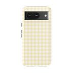 Pastel Picnic | Yellow Gingham Case