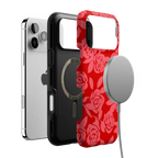 Final Rose | Red & Pink Floral Case