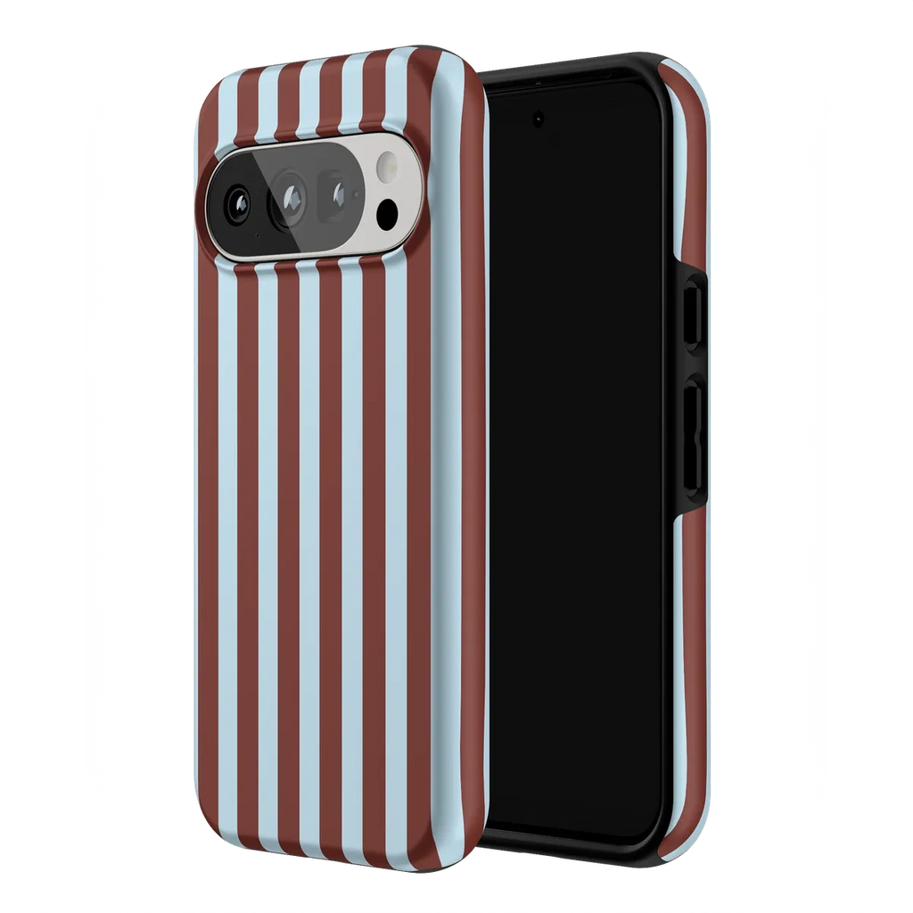 Sunday in Brooklyn | Blue Stripes Case
