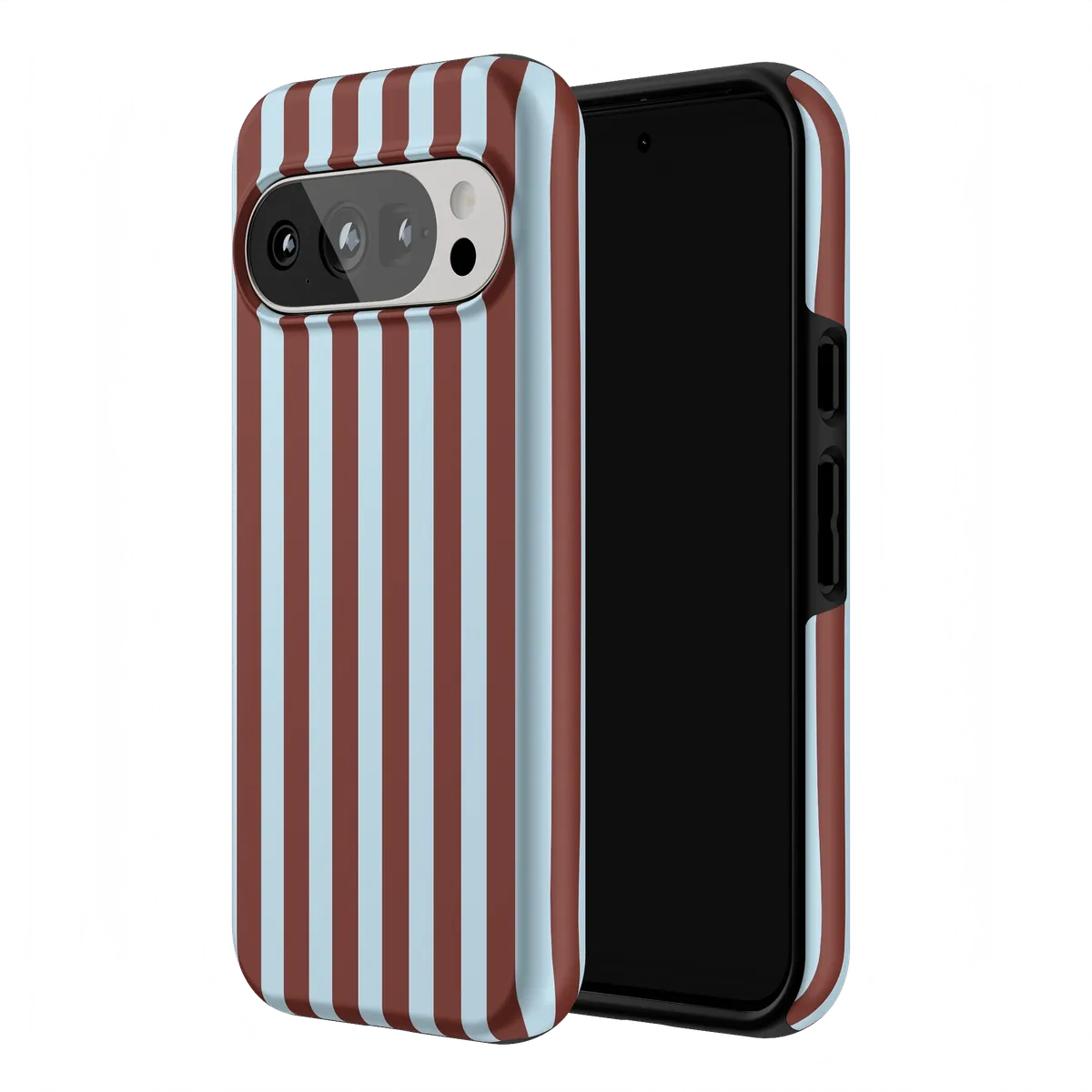 Sunday in Brooklyn | Blue Stripes Case