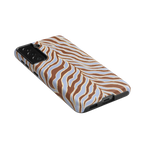 Untamed | Brown & Blue Zebra Case