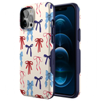 American Girlie | Red White & Blue Bows Case