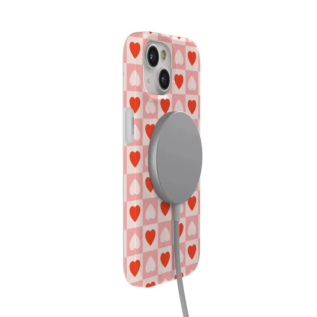 King of My Heart | Checkered Hearts Case