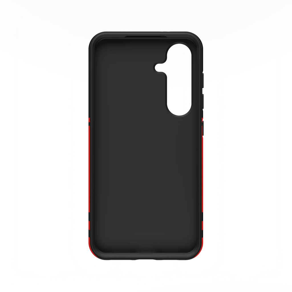 Storm Warning | Black & Red Stripes Case