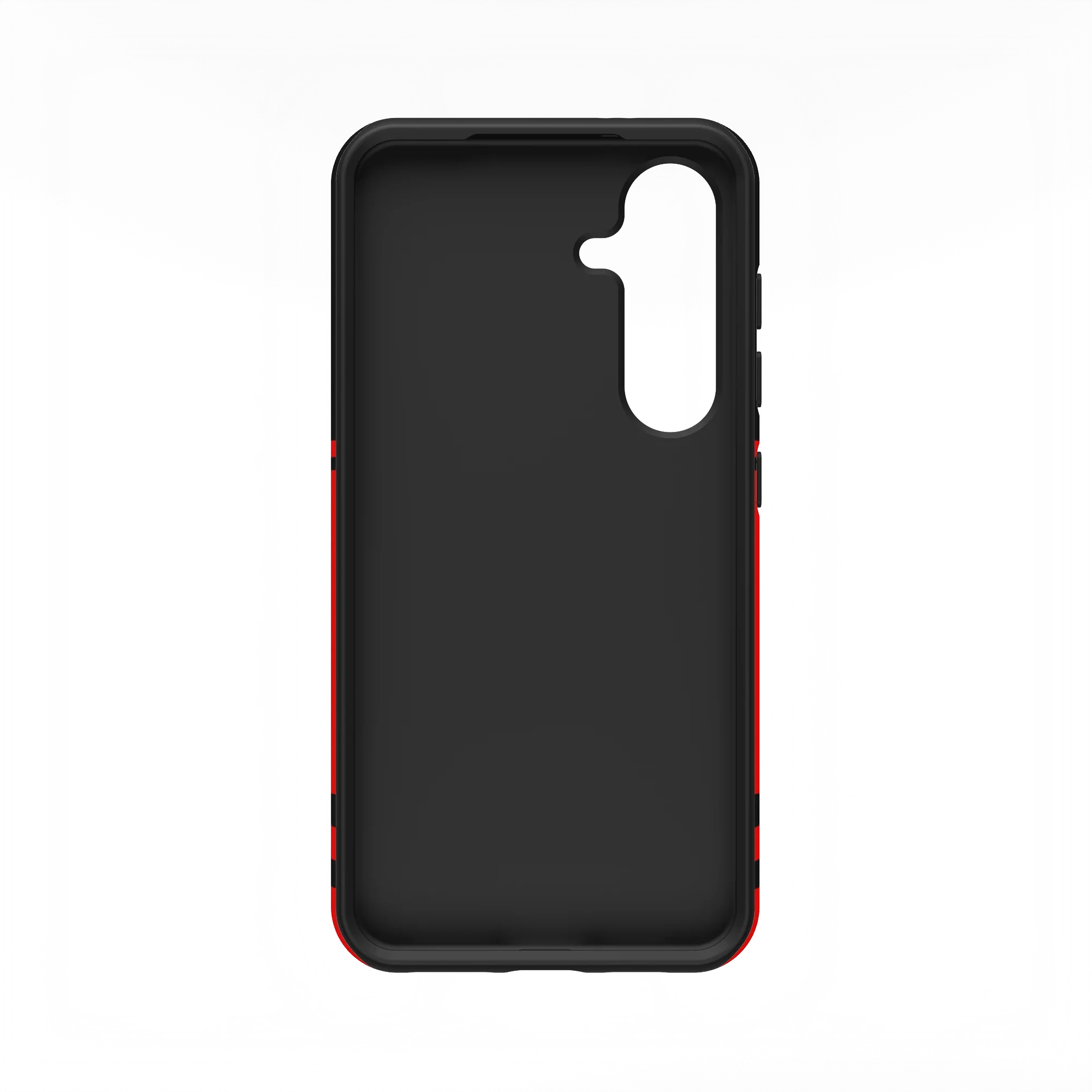 Storm Warning | Black & Red Stripes Case