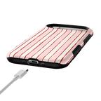 Pretty in Pastel | Blush Stripes Case