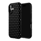 On the Dot | White Polka Dot Case