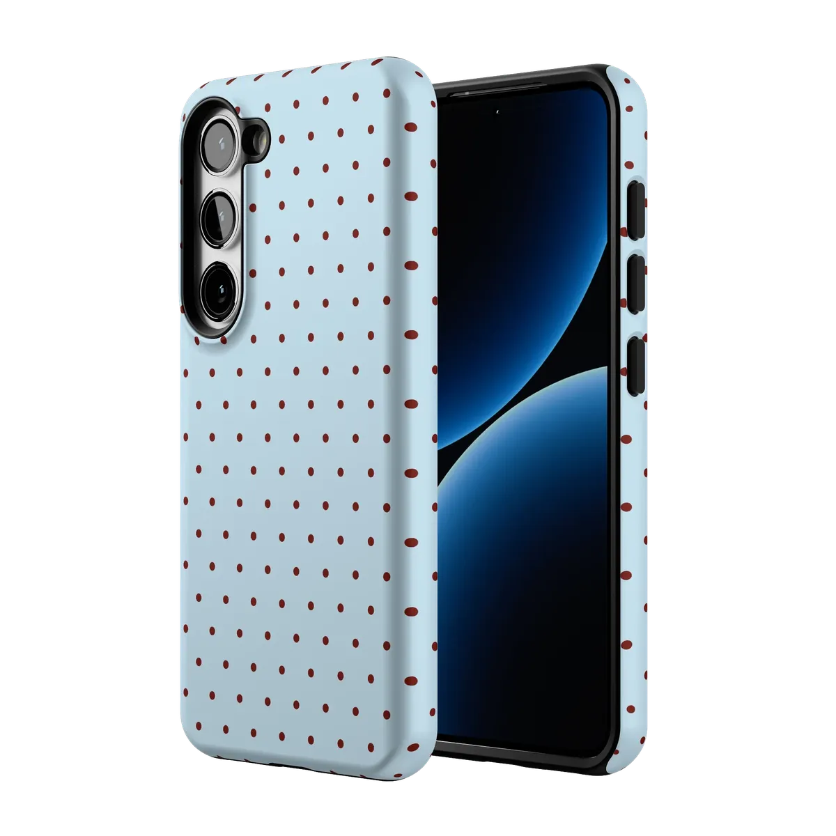 On the Dot | Blue Polka Dot Case