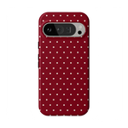 On the Dot | Maroon Polka Dot Case
