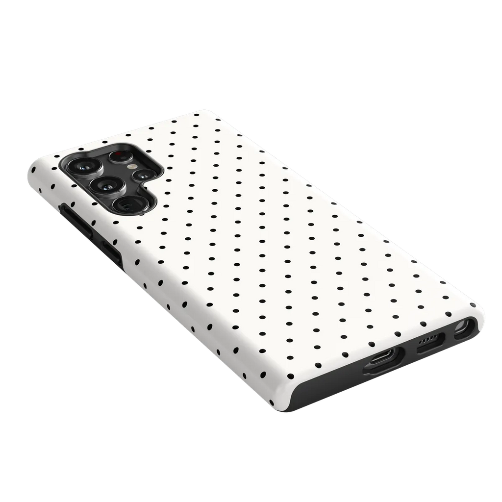 On the Dot | Black Polka Dot Case