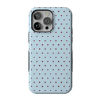 On the Dot | Blue Polka Dot Case