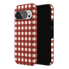 Checked Twice | Red Plaid Case