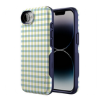 Pastel Picnic | Blue & Green Gingham Case