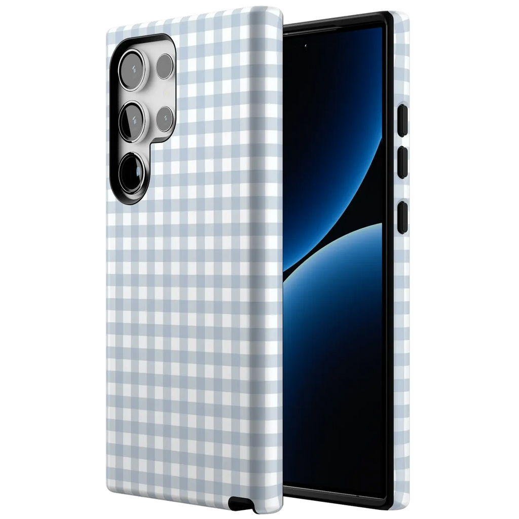 Pastel Picnic | Blue Gingham Case
