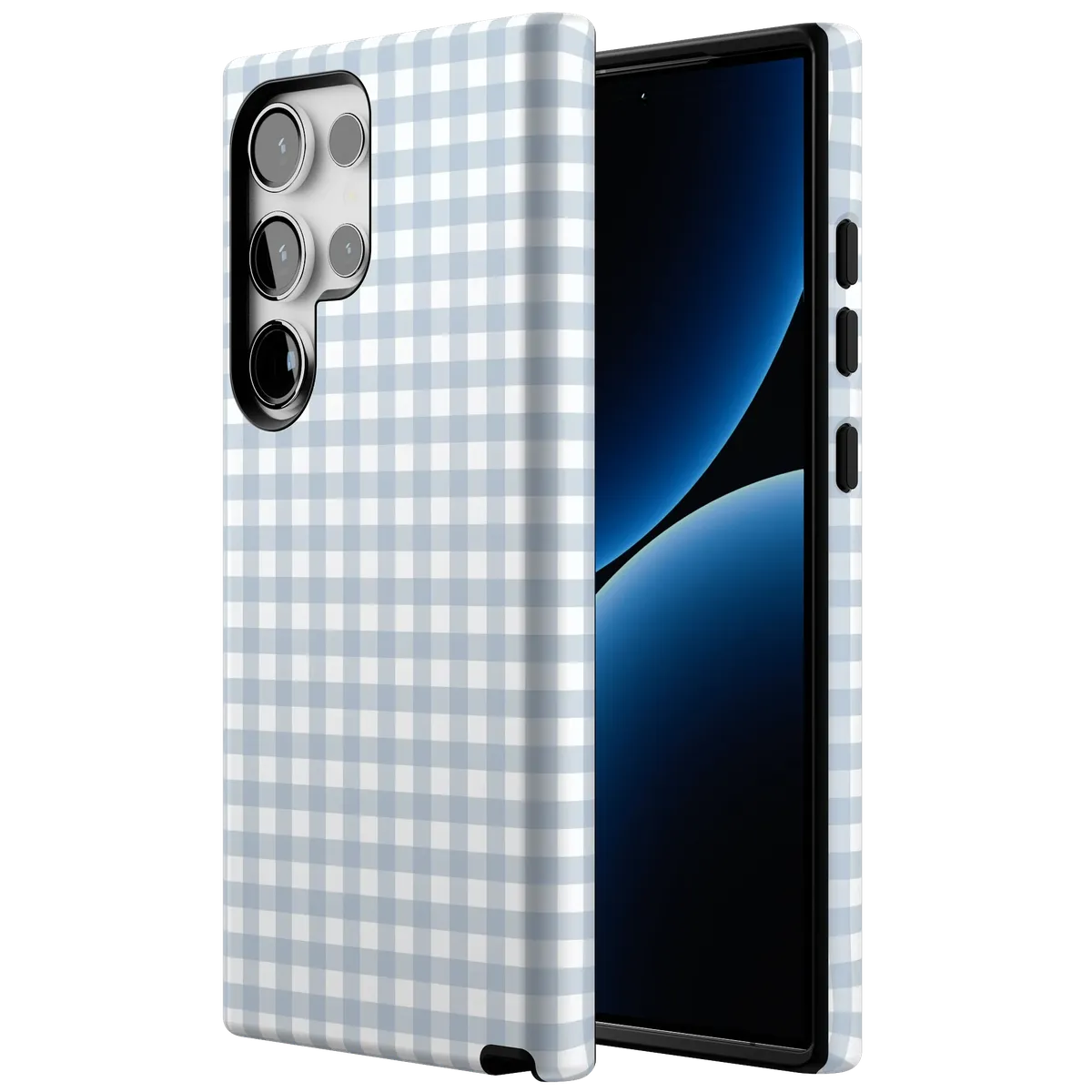 Pastel Picnic | Blue Gingham Case
