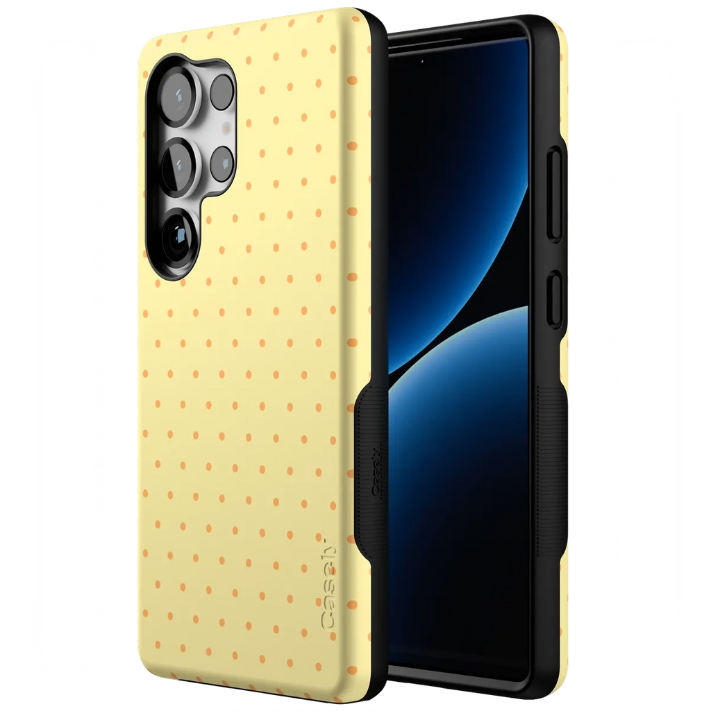 On the Dot | Yellow Polka Dot Case