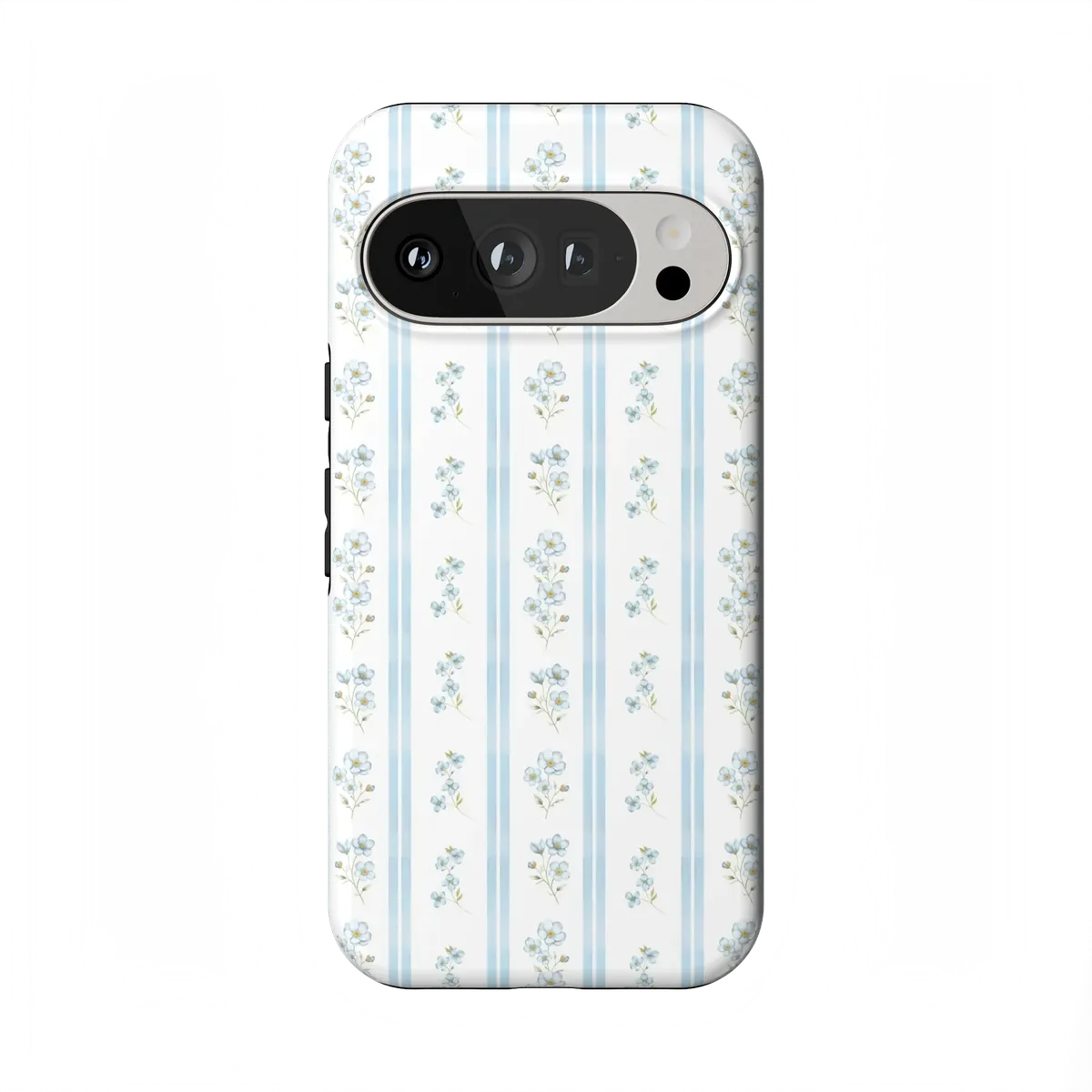 Cottage Stripe | Blue Floral Case