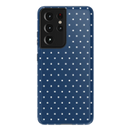 On the Dot | Navy Polka Dot Case