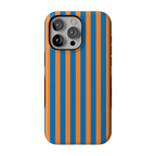 Go New York | Blue & Orange Stripes Case