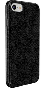 Lace Me Up | Black Floral Case