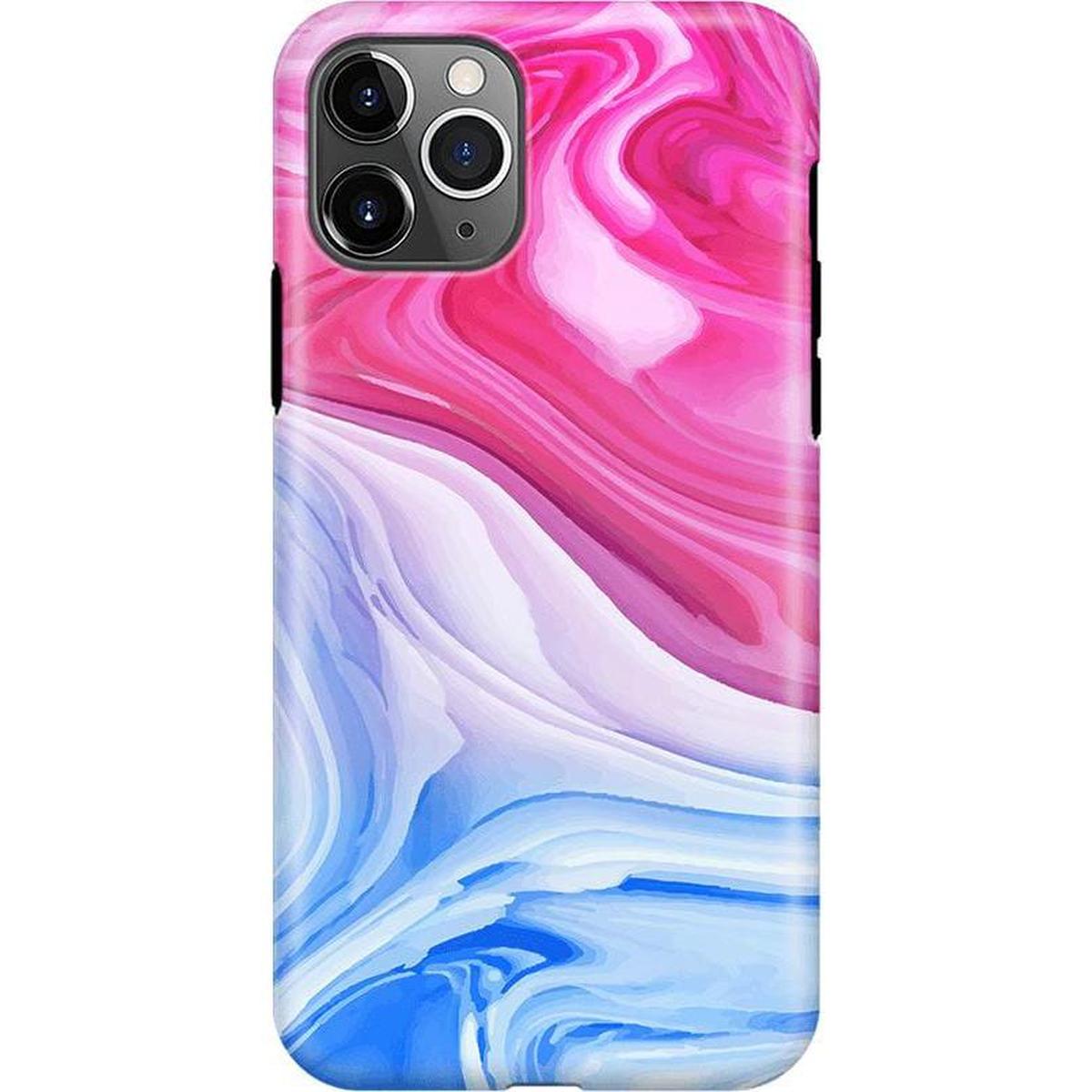 Land & Sea | Marble Swirl iPhone Case