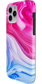Land & Sea | Marble Swirl iPhone Case