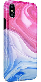 Land & Sea | Marble Swirl iPhone Case