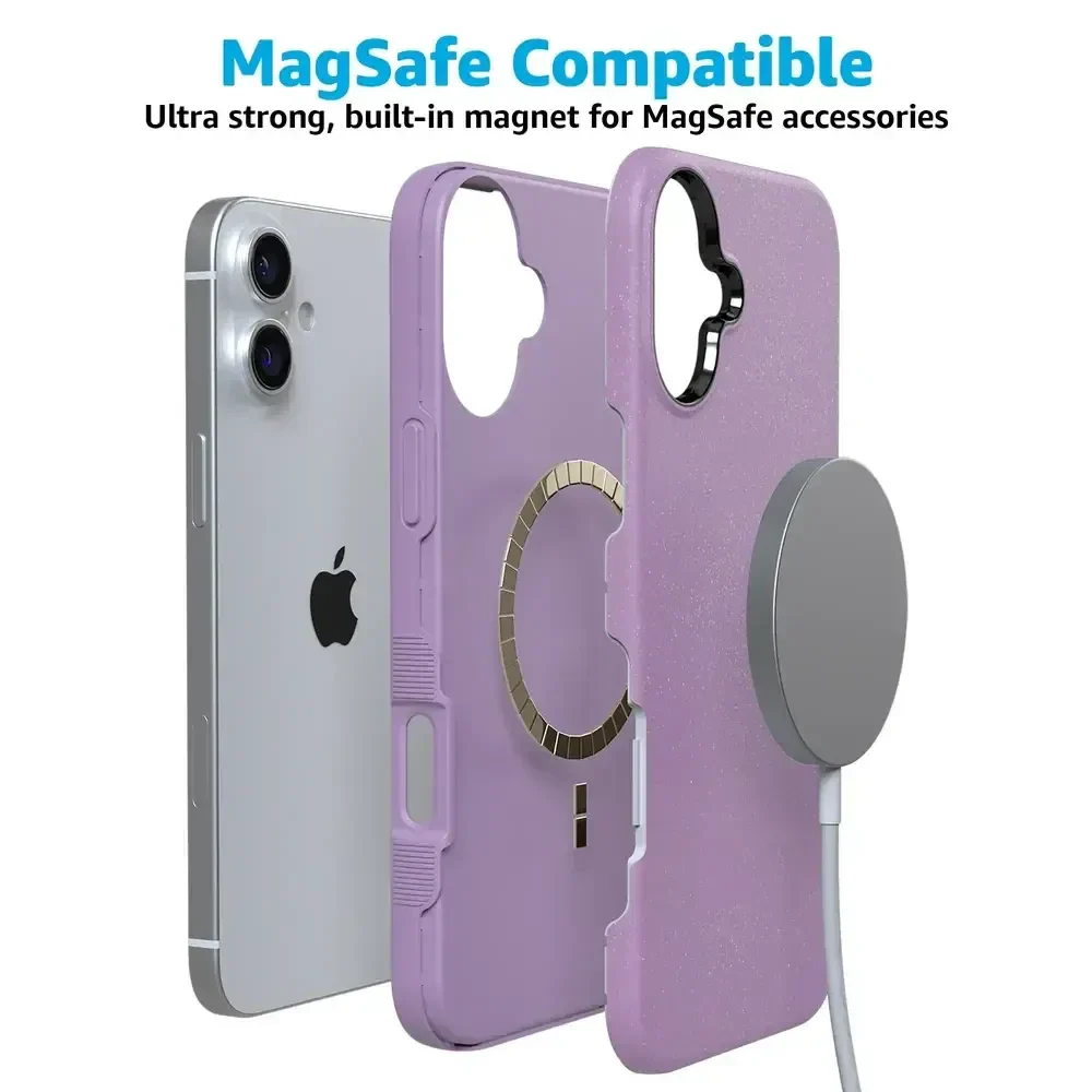Lavender Waves | Purple Shimmer Case