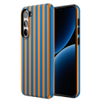Go New York | Blue & Orange Stripes Case
