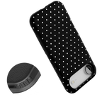 On the Dot | White Polka Dot Case