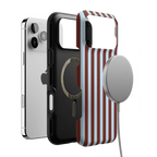Sunday in Brooklyn | Blue Stripes Case