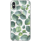 Leaf Me Alone | Green Floral Print Case