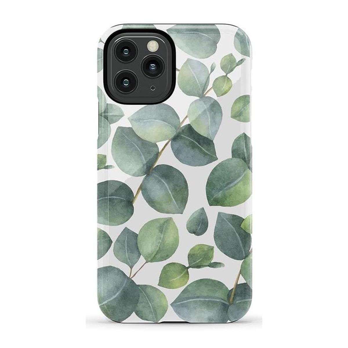 Leaf Me Alone | Green Floral Print Case