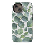 Leaf Me Alone | Green Floral Print Case