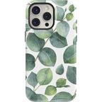Leaf Me Alone | Green Floral Print Case