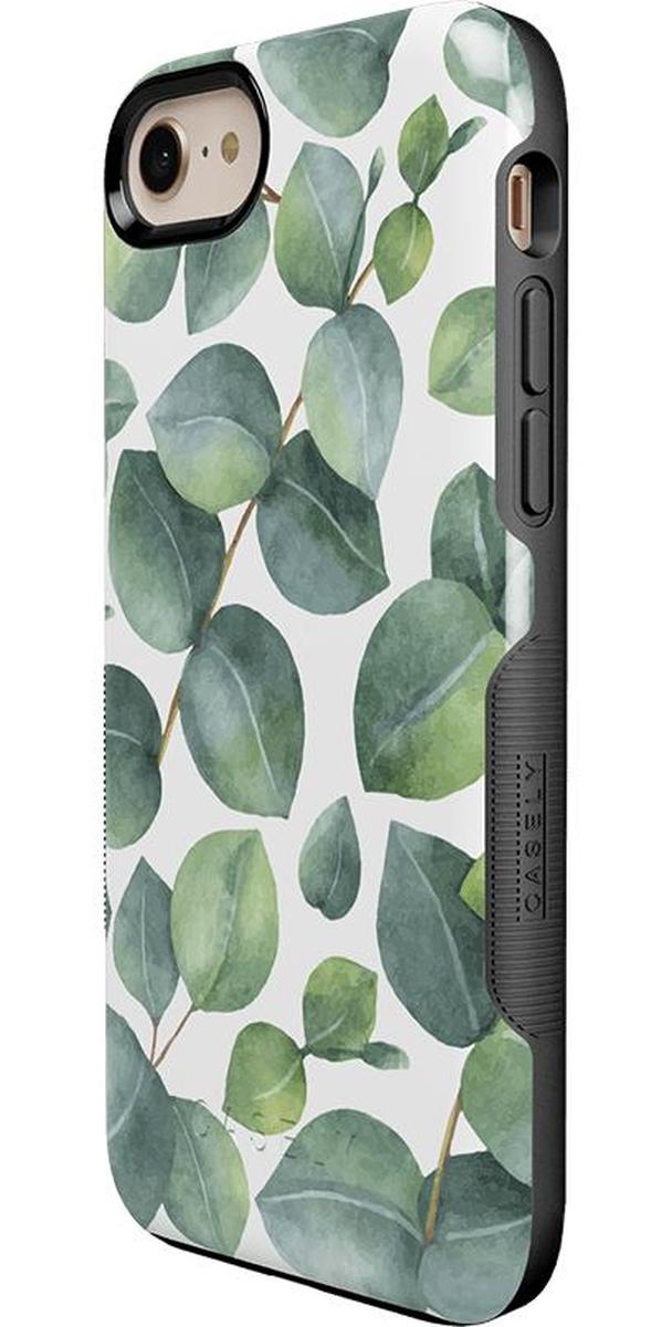 Leaf Me Alone | Green Floral Print Case
