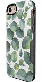 Leaf Me Alone | Green Floral Print Case
